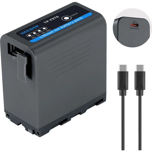 Baterias NP-970 Neewer 10500mAh