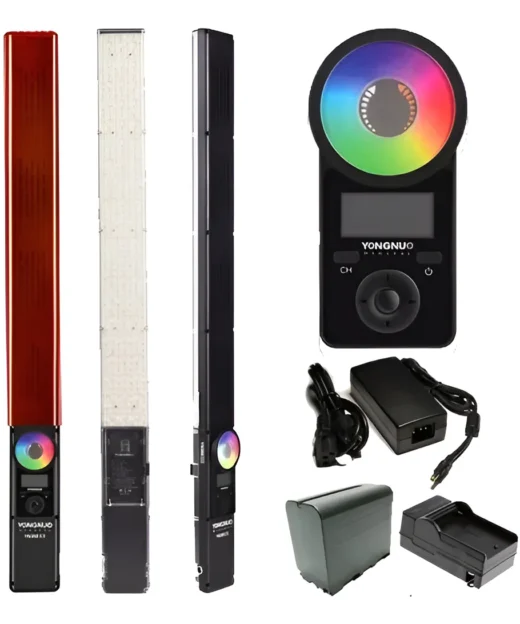 YONGNUO YN360 III Pro LED Video Light 5600K RGB com Controle Remoto 2.4G